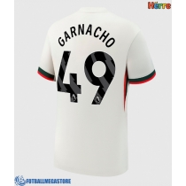 Fotballdrakt Herre Chelsea Alejandro Garnacho #49 Bortedrakt 2025-26 Kortermet